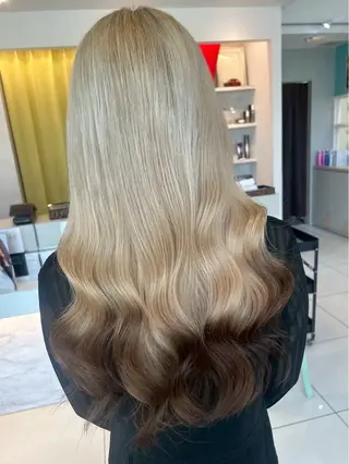 セミロング 工藤 奎佑のヘアスタイル