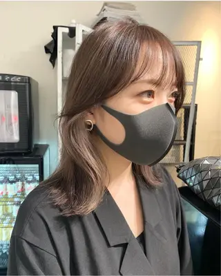 セミロング カラー パーマ ヘアアレンジ メンズ キッズ ネイル マツエク・マツパ アイブロウ ブリーチ　ハイトーン 特化🌈フジタハルキのヘアスタイル