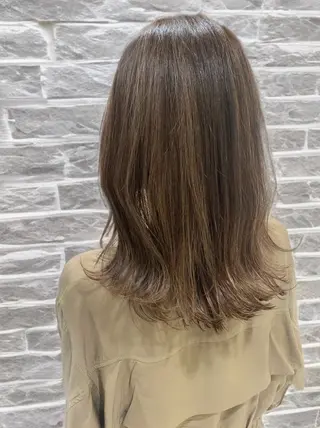 ミディアム 髪質改善×レイヤー 高嶋のヘアスタイル