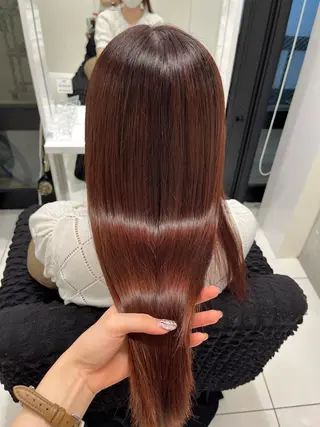 sena⌇ベージュ⌇ ブリーチなしWカラーのヘアスタイル