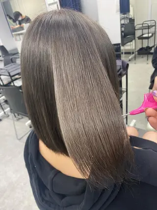 ミディアム カラー 💖札幌カラー 指名No.1💖玲奈のヘアスタイル