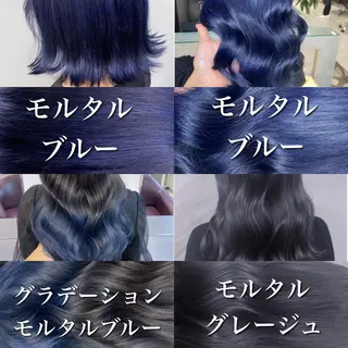 ミディアム カラー jill by gisel＿のヘアスタイル