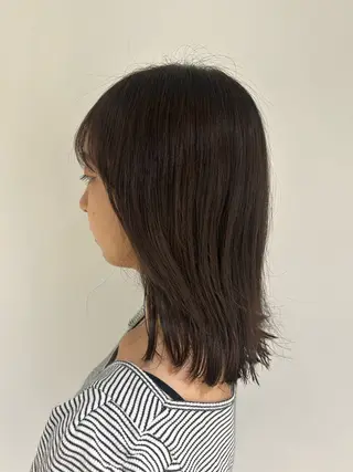 ミディアム 髪質改善カラー/ レイヤー/望月うららのヘアスタイル
