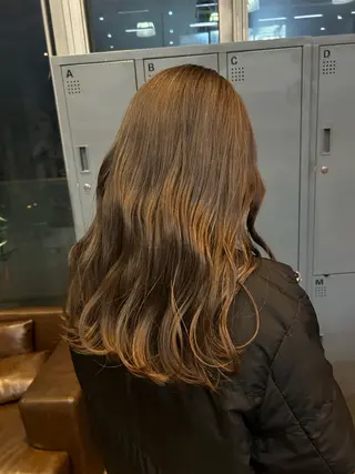カラー 🎀艶ハイトーン特化 🎀セナのヘアスタイル