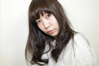 セミロング カラー タジマ ヤスヒサのヘアスタイル