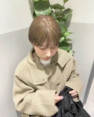 ショート カラー 🟩くすみカラー/ボ ブ/ショート/大司のヘアスタイル