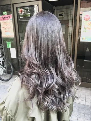 ロング カラー パーマ ヘアアレンジ 👑指名率No.1 👑坂口飛翔のヘアスタイル