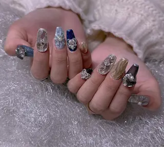 ネイル 長さだし専門店 M2　rikaのネイルデザイン