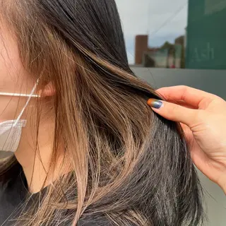 ロング カラー 🇰🇷韓国ヘア 🇰🇷SAKURAのヘアスタイル