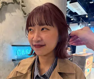 カラー 🐢ダブルカラー🐢 透明感/このかのヘアスタイル