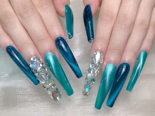 ネイル lucky nail 歌舞伎町のネイルデザイン