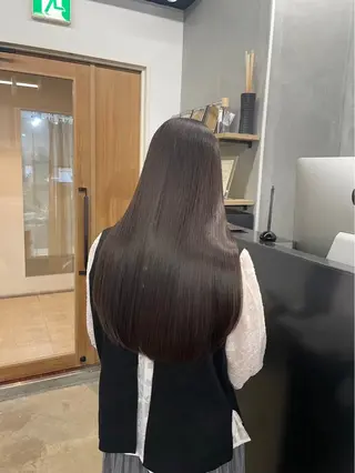 ロング カラー Masu 美髪特化美容師のヘアスタイル