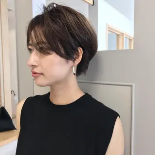 ショート カラー HARUNA/ミセス 大人ショートヘアのヘアスタイル