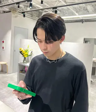 ショート 関西センターパート メンズモデル募集のヘアスタイル