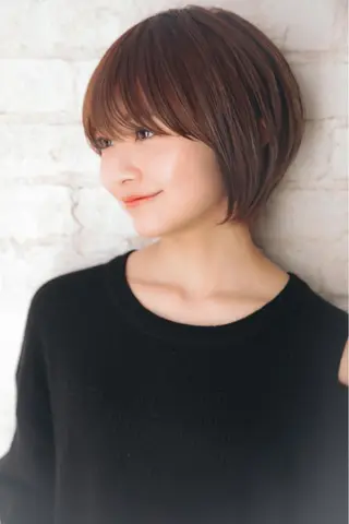 ショート 岡安優太 顔まわり似合せが得意のヘアスタイル
