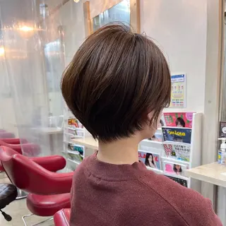 ショート カラー ショート専門 笠井翔太のヘアスタイル