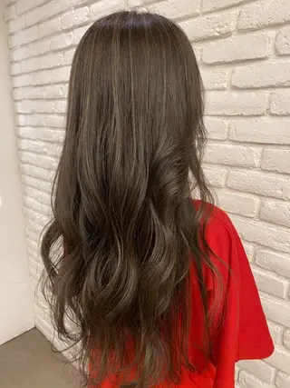 ロング カラー ✨️今だけ無料✨️ 鶴田みなみのヘアスタイル