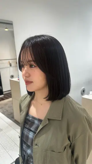 セミロング カラー 🪐ブリーチ/y2k ヘア🪐HARUKAのヘアスタイル