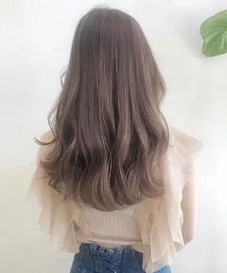 ロング カラー nakahara madokaのヘアスタイル