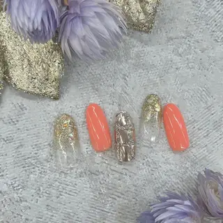 ネイル ⭐︎休業中の練習⭐︎ JNA認定講師髙橋のネイルデザイン