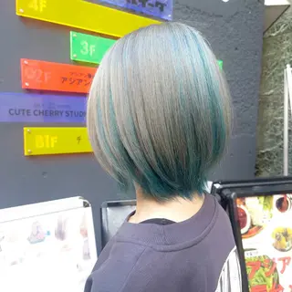 ショート GLOSS 心斎橋 山上のヘアスタイル