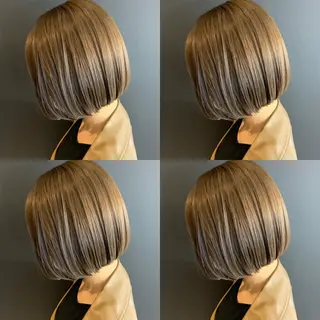 ショート カラー ✨縮毛矯正✖︎顔周り レイヤー✨ナカムラのヘアスタイル