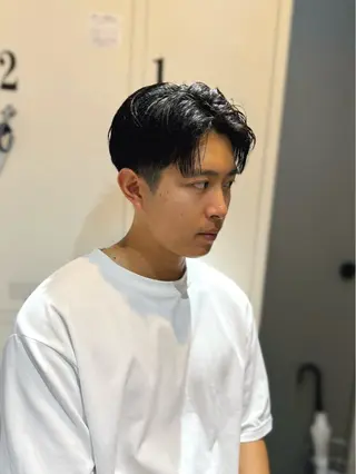 ショート カラー メンズ 💈メンズカット💈 No.1💈坂元のヘアスタイル