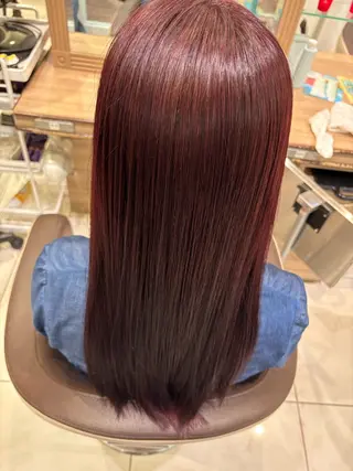 カラー 鵜野 惠帆のヘアスタイル