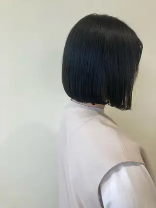 ショート カラー ヘアアレンジ 柳実帆/おさまるボブ /ジャニオタ美容師のヘアスタイル