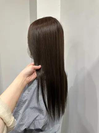 カラー noa / 郡山ボブ ×透明感カラーのヘアスタイル