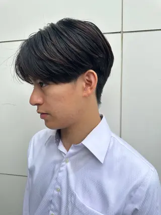 ショート メンズ ハッシュカット 田窪珠妃のヘアスタイル
