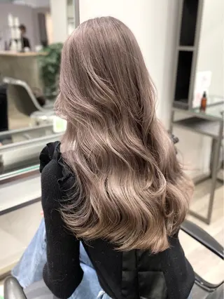 ロング 中塚 花果のヘアスタイル