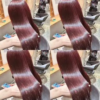 ロング カラー 店長✨髪質改善✖️ 透明感カラー／純大のヘアスタイル