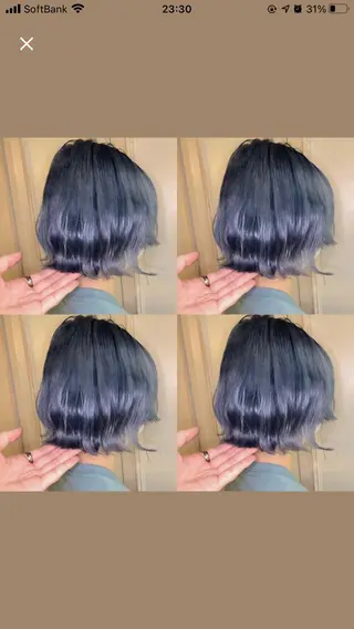 ショート カラー 髪質改善/縮毛矯正/ トリートメント/庭田のヘアスタイル