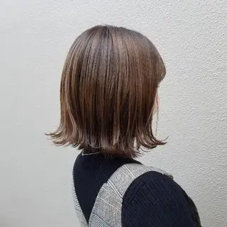ショート 🙃 透明感カラー/ボブのヘアスタイル