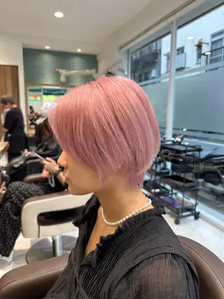 ショート 竹下 勝也のヘアスタイル