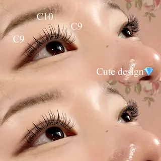 マツエク・マツパ Angel  Heart所属・エンジェルハート こてら(有松店)のマツエク・マツパデザイン