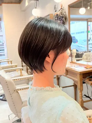 ショート ゆとり 茨木/大阪/パーマのヘアスタイル