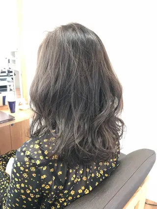 セミロング 松本 俊樹のヘアスタイル