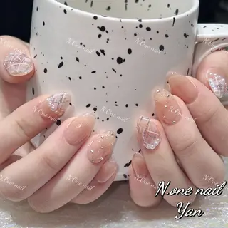 ネイル 長いだし/スカルプ/ パラシェルN.oneのネイルデザイン