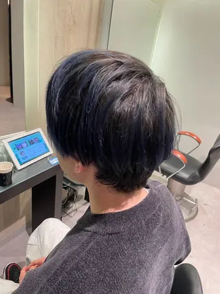ショート カラー メンズ 👑艶髪/カラー/ アレンジ/特化👑のヘアスタイル