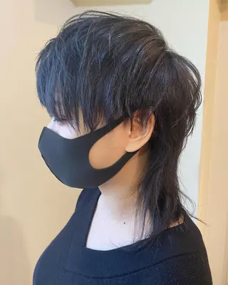 ミディアム カラー パーマ ヘアアレンジ メンズ キッズ ネイル マツエク・マツパ 🌈デザインヘア職人 Kaede🌈のヘアスタイル