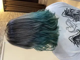 カラー 派手髪/ハイトーン/ エクステ✨ユウキのヘアスタイル