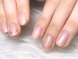 ネイル 深爪矯正・自爪育成 ネイルサロンアモここのネイルデザイン