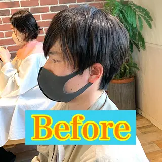 ショート パーマ メンズ メンズパーマ&メンズ 縮毛矯正/平野/渋谷のヘアスタイル