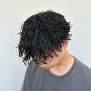 メンズ 透明感/ハイトーン Annaのヘアスタイル