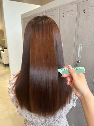 福島 果音のヘアスタイル