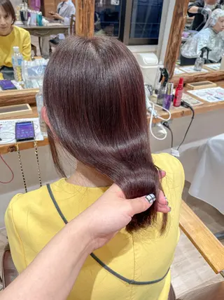 ミディアム カラー cut/nail ▫️イチカ🌻のネイルデザイン