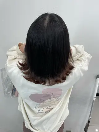 ミディアム カラー ⭐️無料！カット モデル募集⭐️夕貴のヘアスタイル