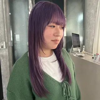 ロング TIDEHAIR SHIHOのヘアスタイル